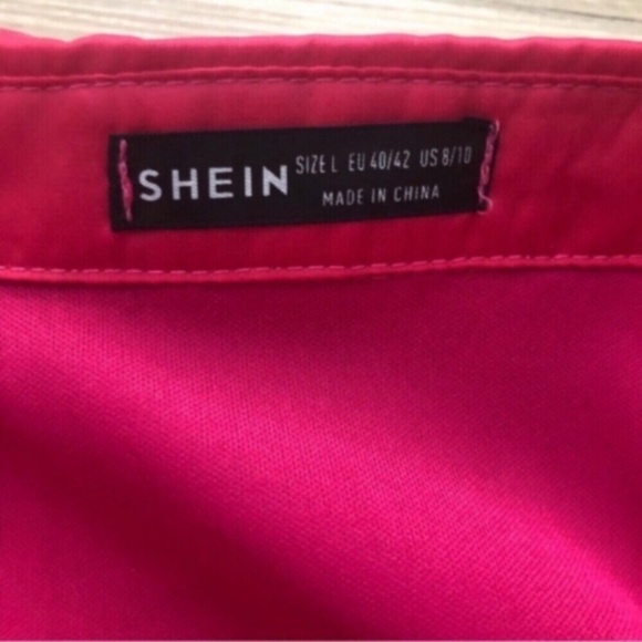 Vibrant Pink Fully Sequin Long Sleeve Blouse - Picture 7 of 8